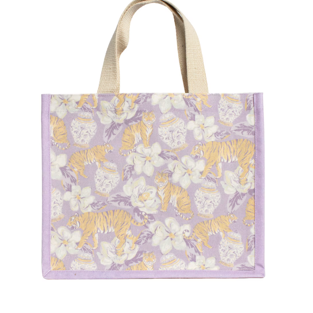 Chinoiserie Tiger Tote