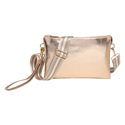 Izzy Crossbody: Light Gold