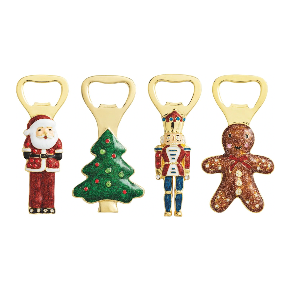 Holiday Bottle Openers: