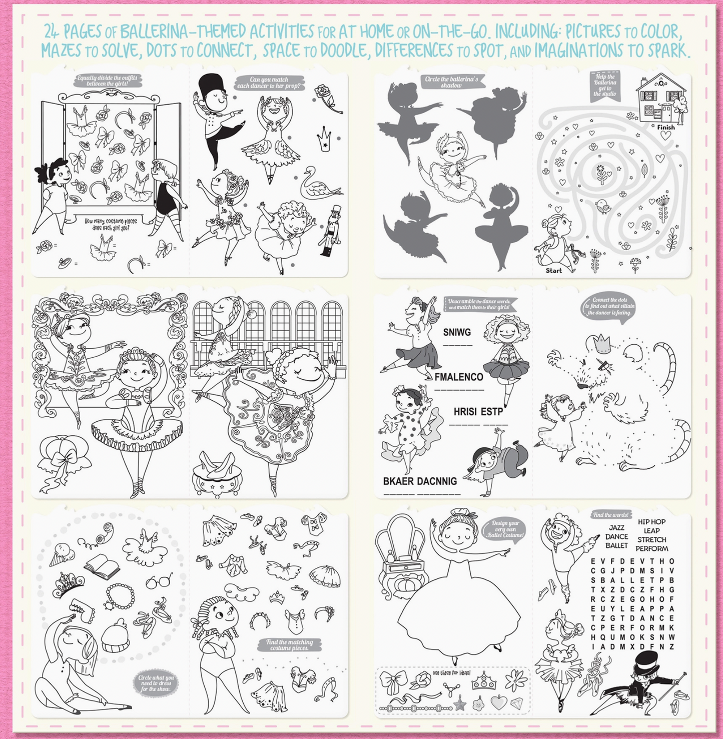 Ballet Activity Art Pack