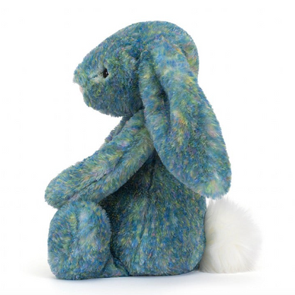 12" Bashful Luxe Bunny: Azure