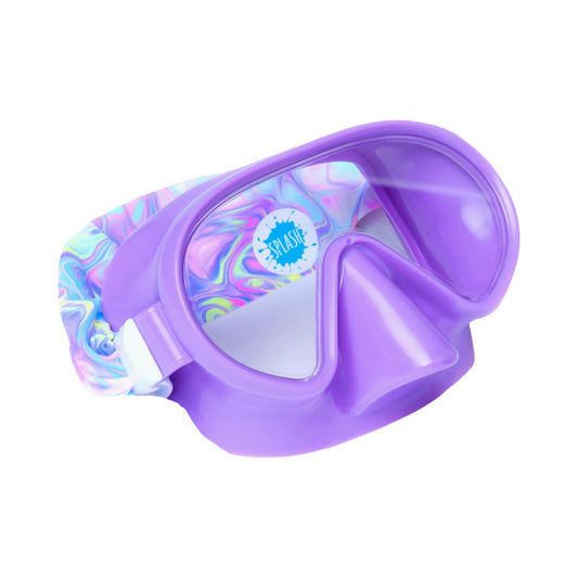 Splash Swim Mask: Pastel Swirl