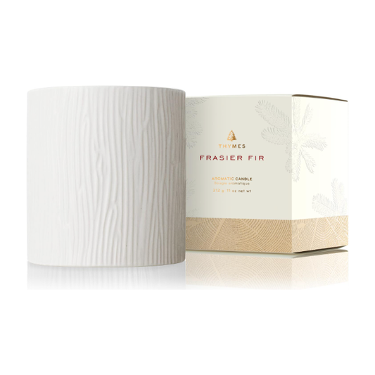 Frasier Fir: Gilded - 11oz Ceramic Medium Boxed Candle