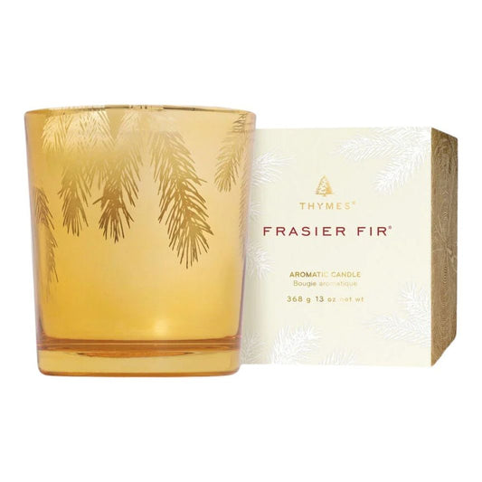 Frasier Fir: Gilded - 13oz Gold Pine Needle Boxed Candle