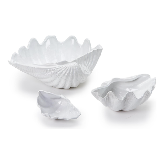 Fluted Clam Shells: