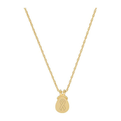 The Pink Delicate Necklace - Peony Pink