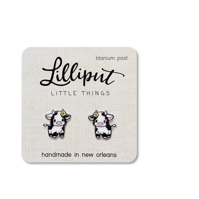 Baby Cow - Lilliput Earrings