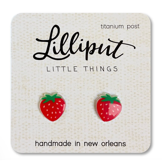 Strawberry - Lilliput Earrings