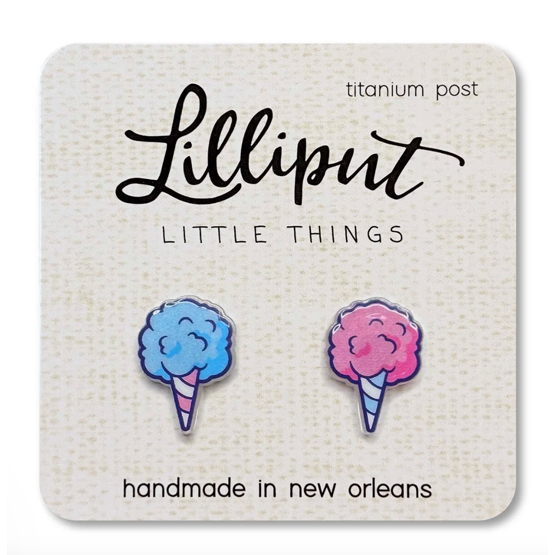 Cotton Candy - Lilliput Earrings
