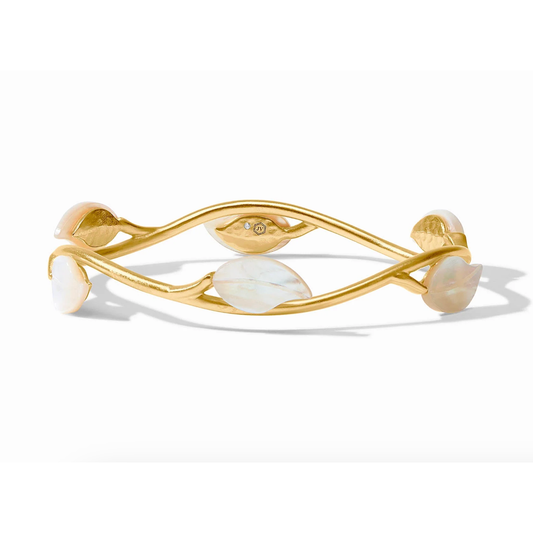 Willow Stone Bangle - Mother of Pearl