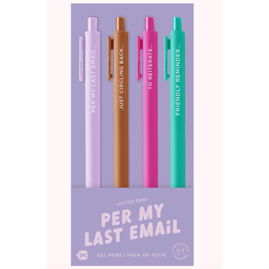 Per My Last Email - Jotter Set