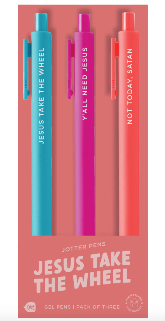 Jesus Take the Wheel - Jotter Set