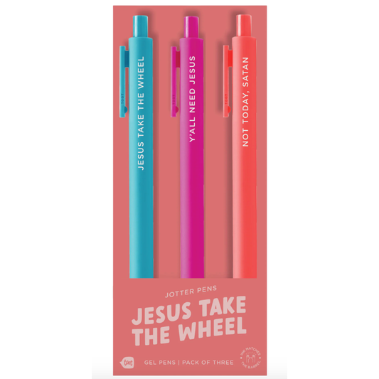 Jesus Take the Wheel - Jotter Set