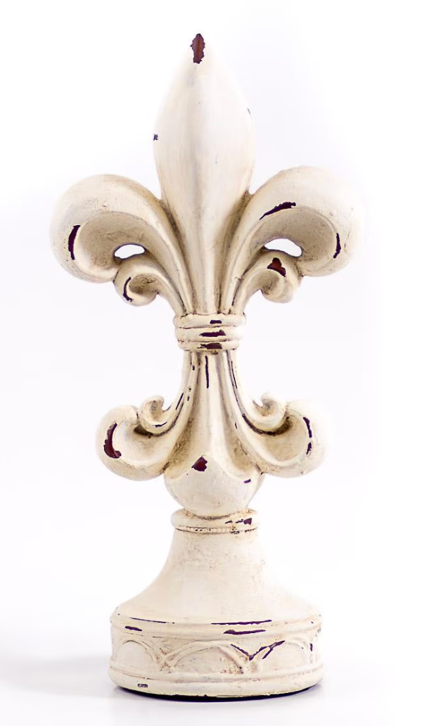 Bastia Fleur de Lis Decor - 11"