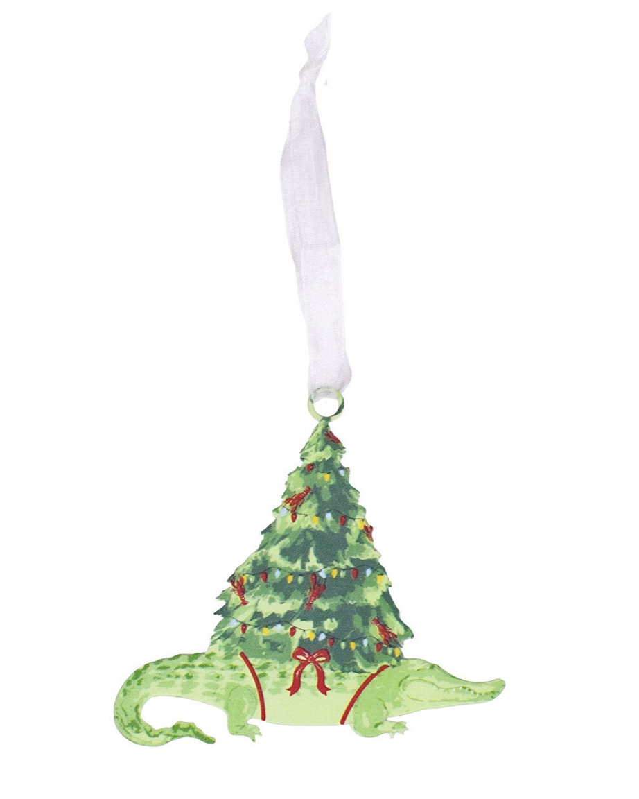 Gator Tree Ornament
