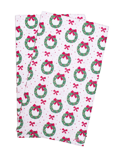 Wreath Guest Towels