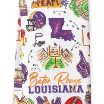 Tailgates in Baton Rouge Towel