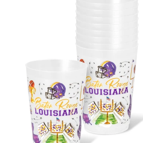 Tailgates in Baton Rouge: Frost Flex Cups