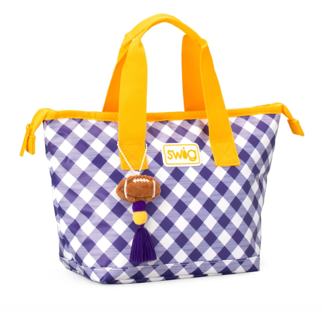 Gameday Gingham: Lunchi Cooler