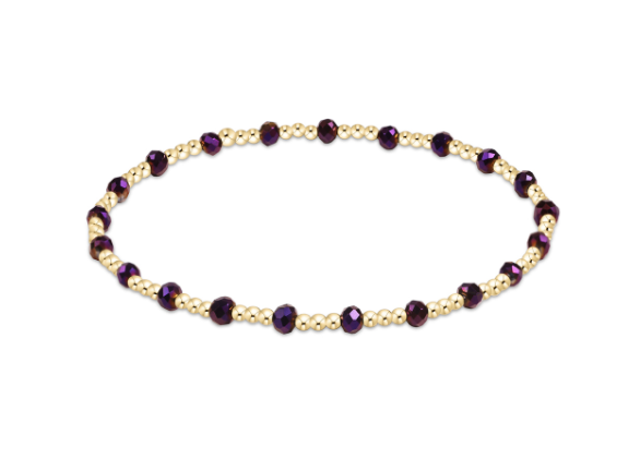 Gameday Flirty Sincerity Bracelet - Purple