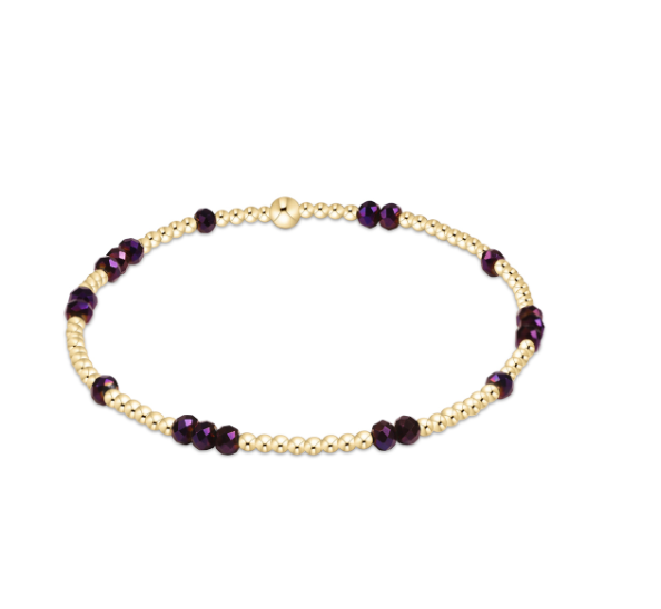 Gameday Flirty Hope Unwritten Bracelet - Purple