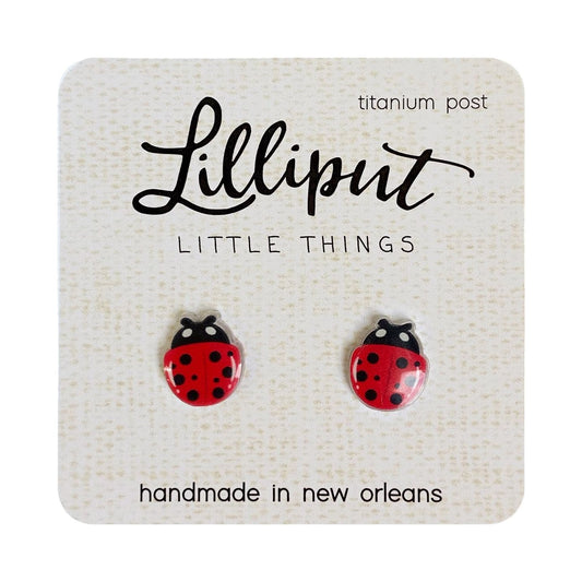 Ladybug - Lilliput Earrings