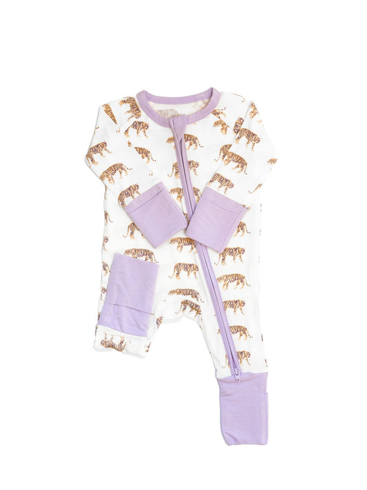 Tiger Sleep Romper: