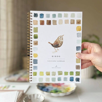 Birds - Watercolor Book w/ Paints