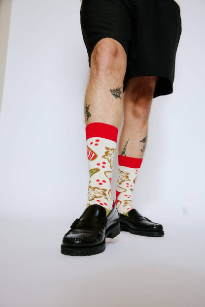 Bonfolk: Gingerbread Cookie Socks