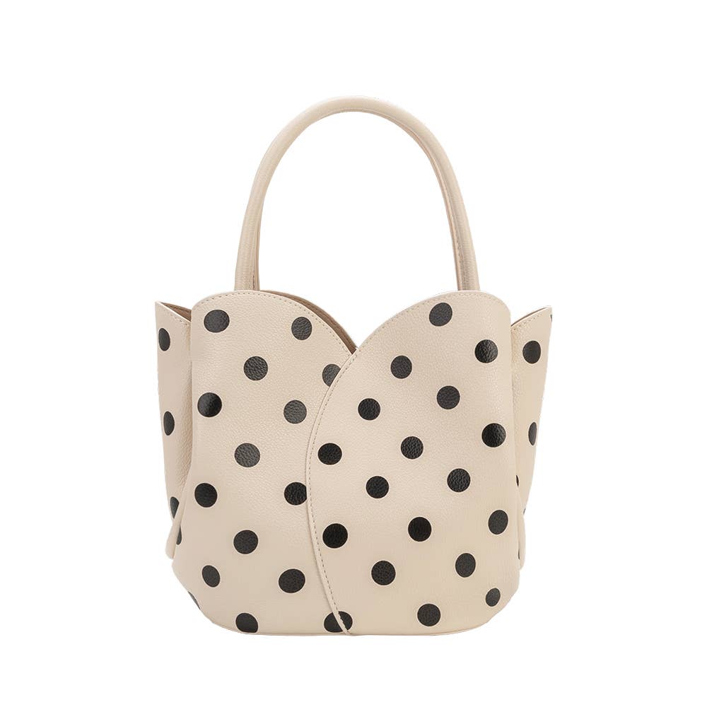 Tulip Bag: Polka Dot