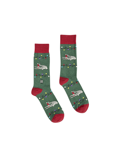 Bonfolk: Christmas Gator Socks