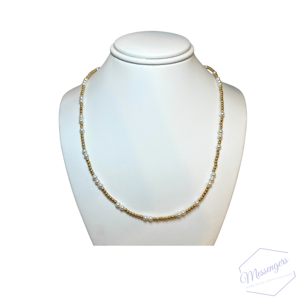 15" Choker Hope Unwritten - 3mm Pearl