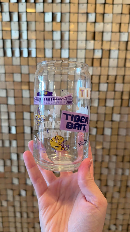 LSU Glass Cup
