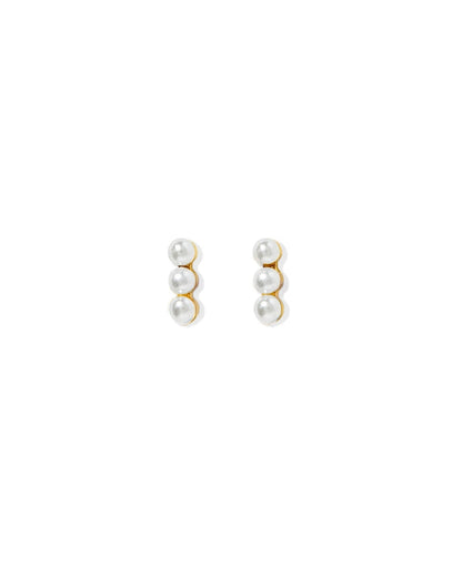 Screwback Stud Earrings - Janie Pearl