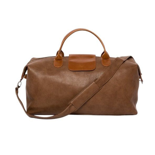 Alpha Leather Bag - Brown