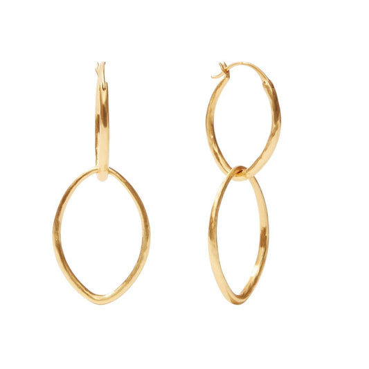 Fleur de Lis - 2 in 1 Earring
