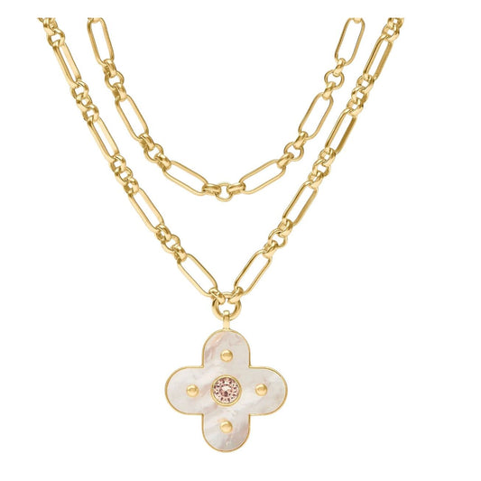 Colette Statement Necklace - Champagne