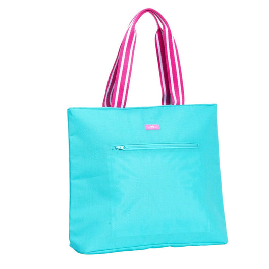 Wet Bar Cooler: Turquoise Woven