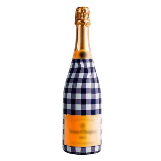 Purple Gingham - Champagne