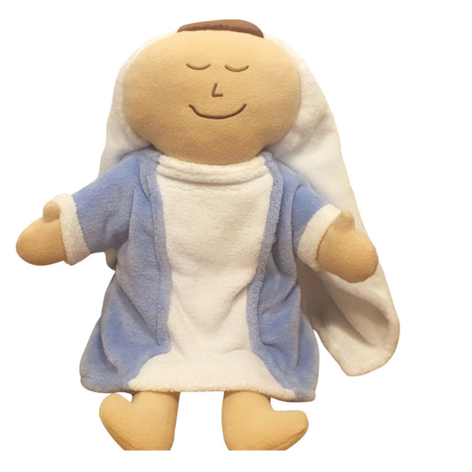 12" Mother Mary Prayer Pillow