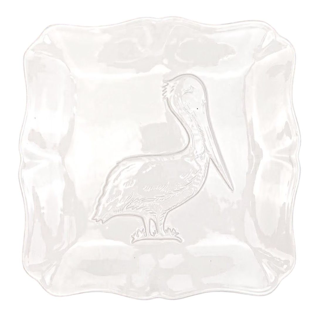 Pelican Embossed Platter