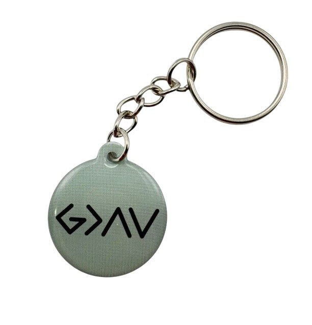 Tap to Pray Keychain: