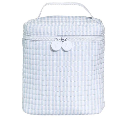 Trvl: Quilted Go Go Lunch Bag - Pimlico Stripe Blue