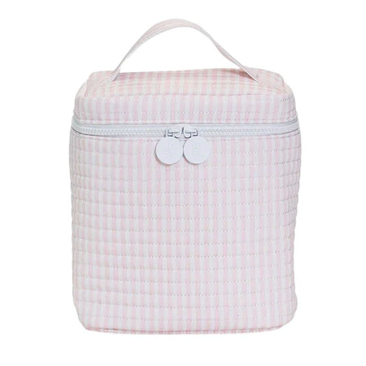 Trvl: Quilted Go Go Lunch Bag - Pimlico Stripe Pink