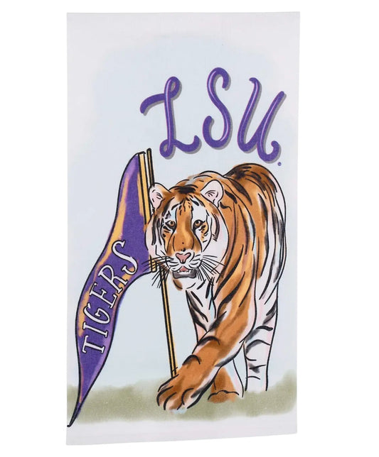 LSU Mascot Tea Towel