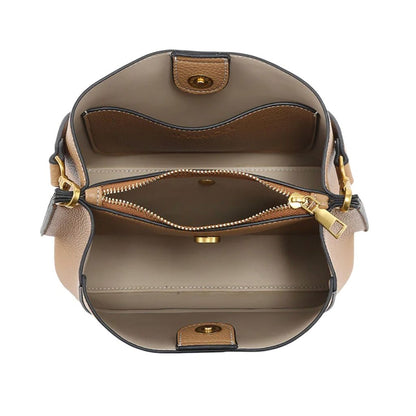 Corinna Shoulder Bag: Tan