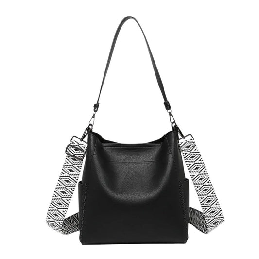 Penny 2-in-1 Bucket Bag: Black