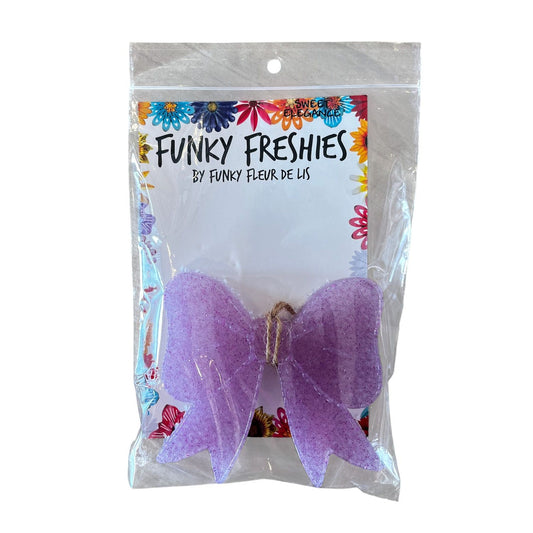 Purple Bow Freshie - Sweet Grace