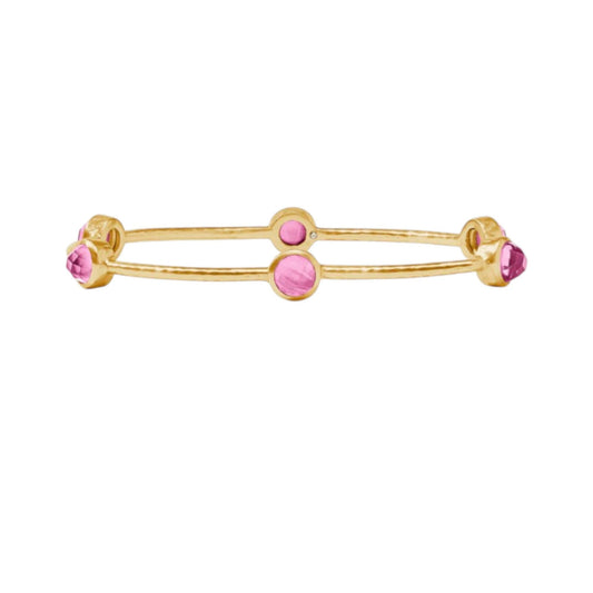 Milano Luxe Bangle - Tourmaline Pink - S