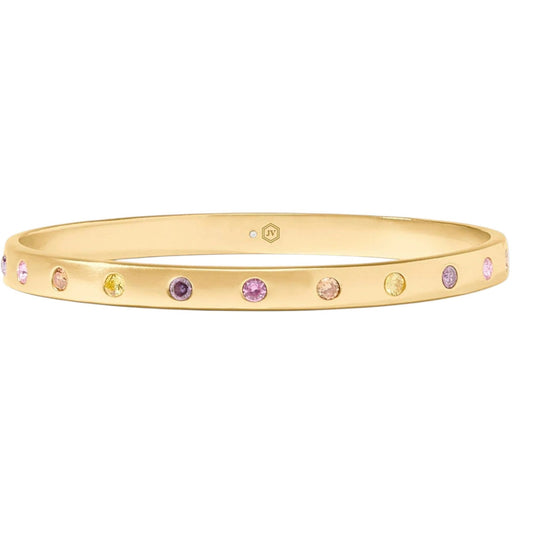 Rainbow Bangle - Pink Dawn - M